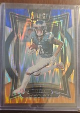2024 Panini Select - Concourse Devonta Smith #51 Blue & Orange Shock Prizm /35