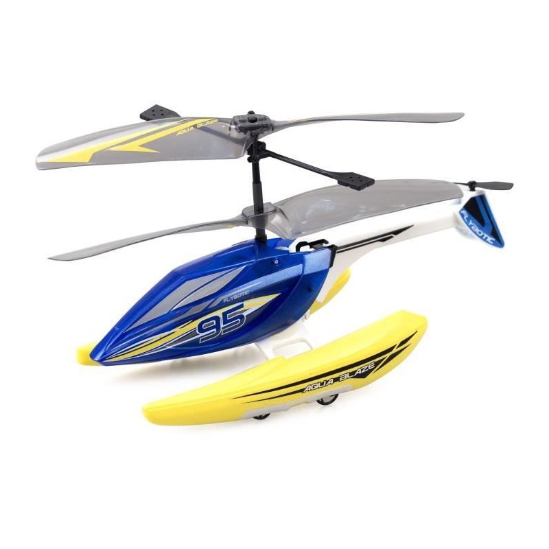 Hélicoptère télécommandé Flybotic Aqua Blaze avec gyroscope intégré pour un vol stable - 2