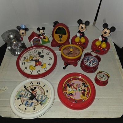 Mickey Mouse Clock Collection Disney Vintage