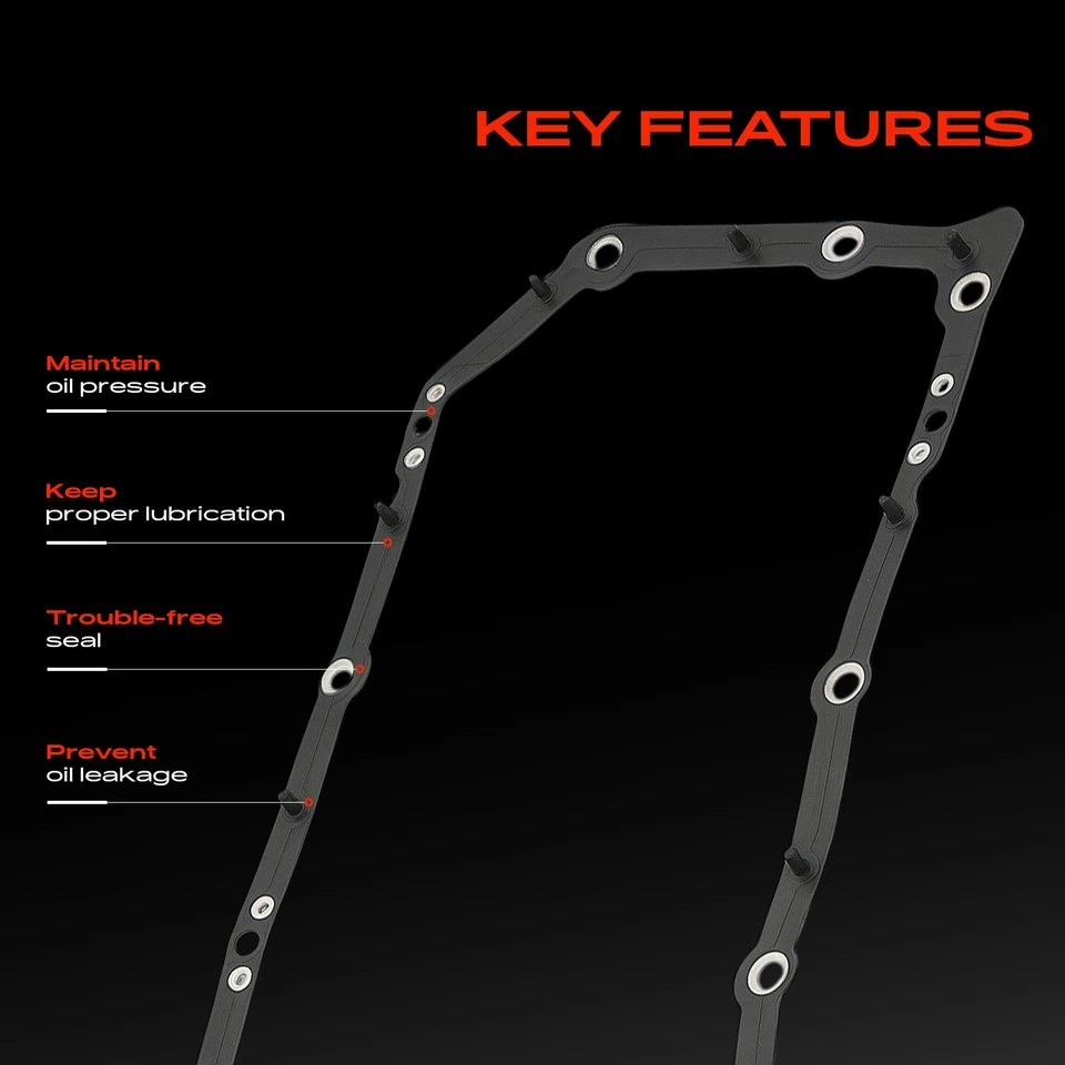 Junta del cárter de aceite del motor para Land Rover Range Rover 1995-2002 Discovery Defender 90 Foto 4 de 4