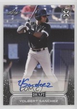 2020 Leaf Draft Auto Yolbert Sanchez #BA-YS1 Auto 4z8
