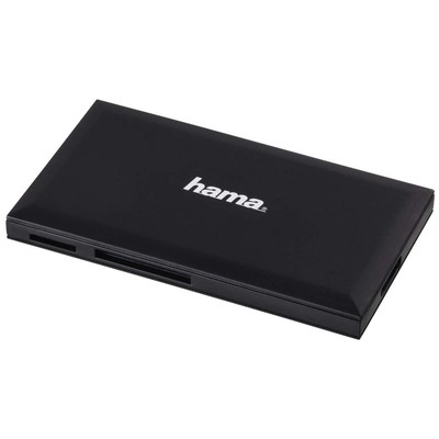 Hama 181018  USB 3.0 Multi-Card Reader, SD/microSD/CF/MS, black
