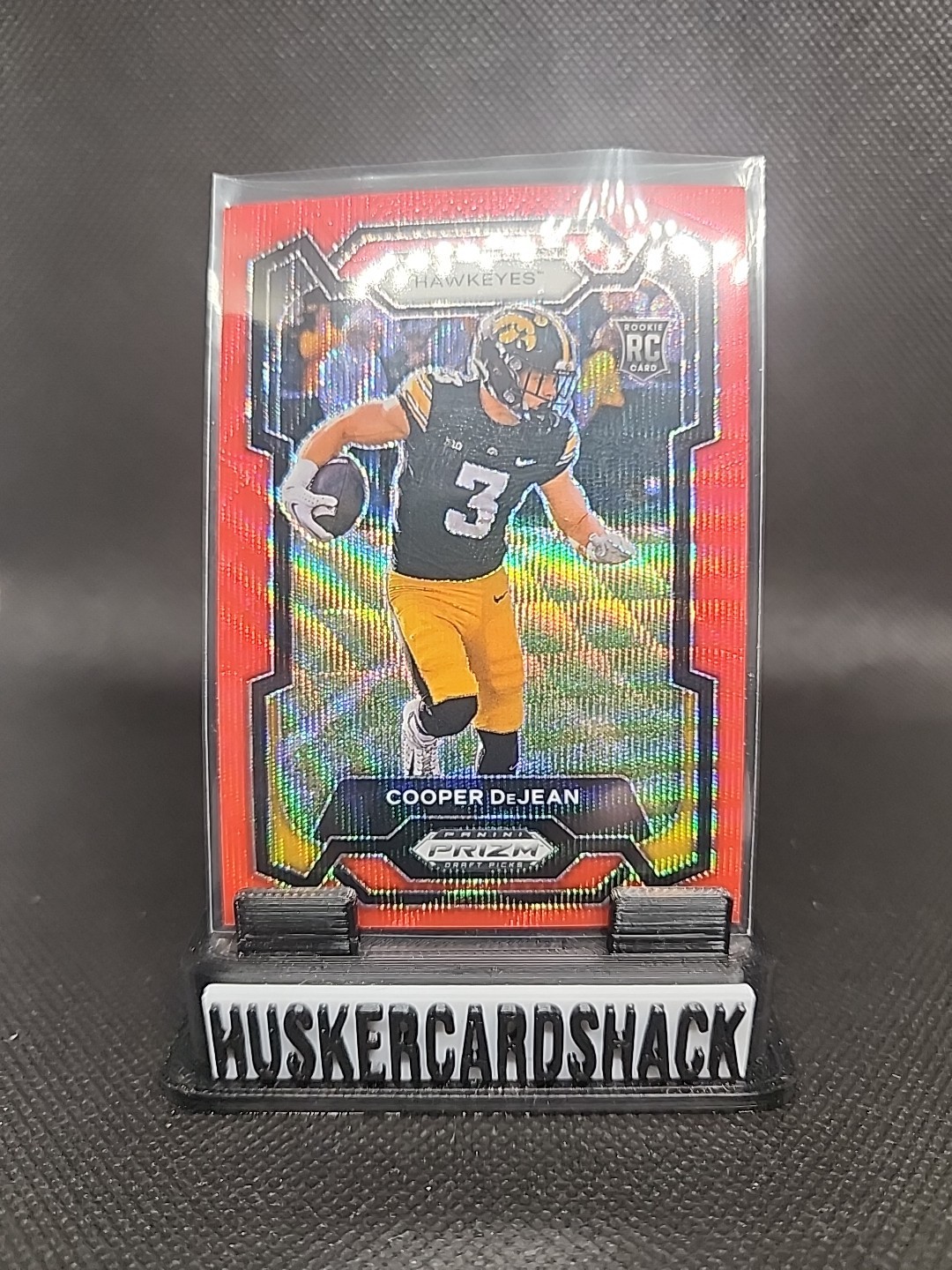 2024 Panini Prizm Draft Picks - Cooper DeJean #113 Ruby Wave Prizm (RC)