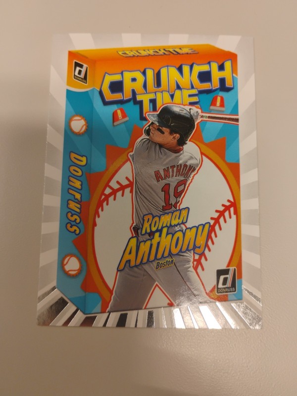2026 Panini Donruss 💥Roman Anthony 💥#9 Crunch Time