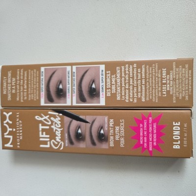 NYX Professional Make-up Lift And Snatch Brow Tint Pen BLOND - 2 STIFTE Brandneu in Box
