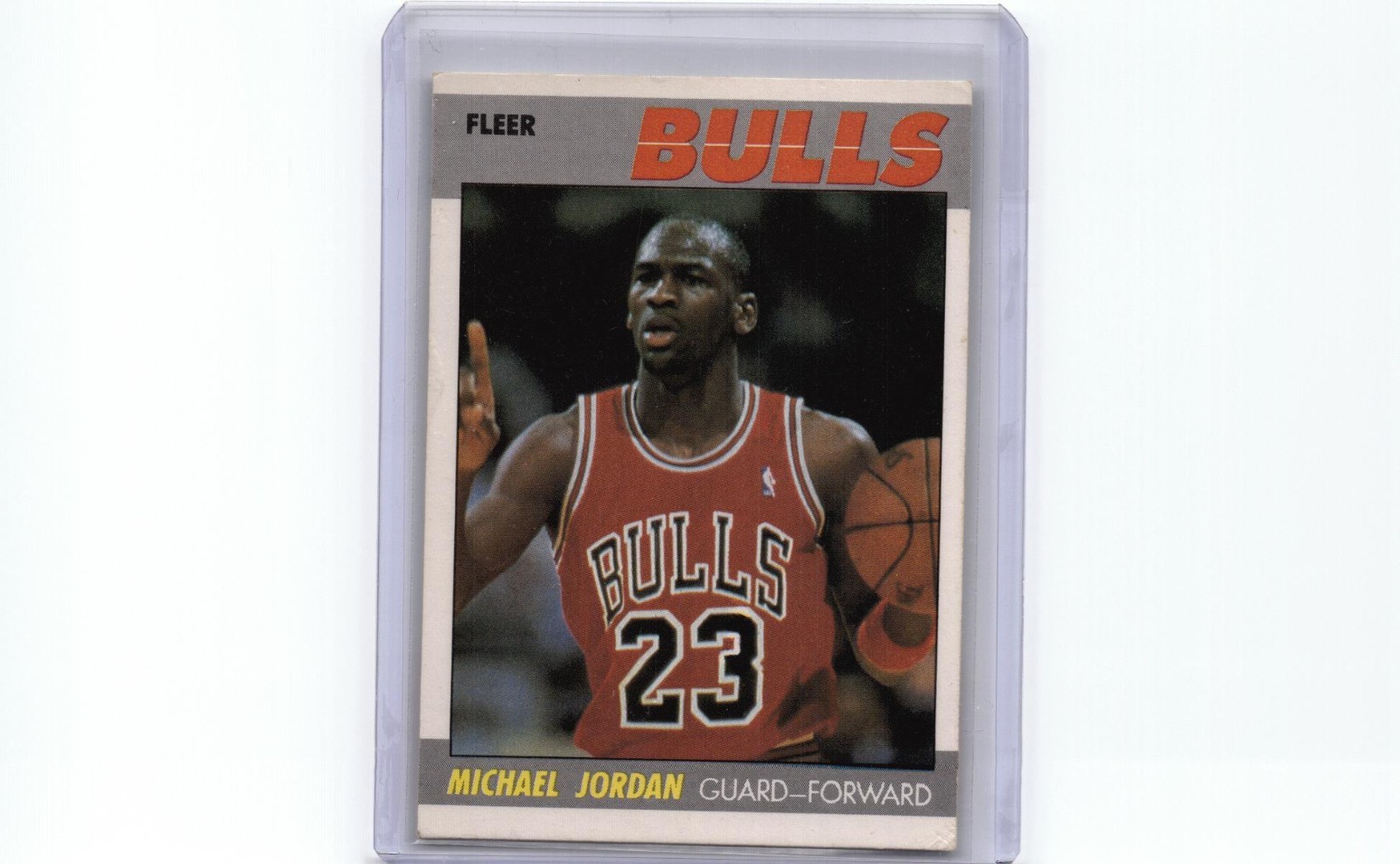1987-88 Fleer Basketball #59 Michael Jordan Chicago Bulls HOF