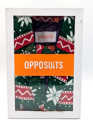 *Openbox* OppoSuits Big Boy's 3-Piece Suit Set- Festive Green/ Size- 8y