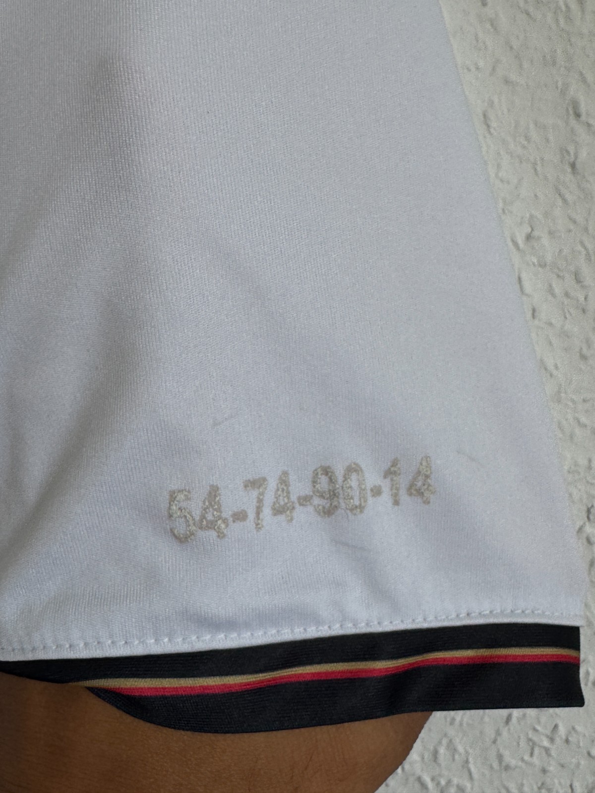 Germany 2014 FIFA World Champions Commemorative Home Jersey image 8