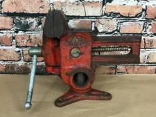 Will-Burt Co. Versa-Vise  3-1/2" Jaws Gunsmith Pivoting Bench Vise with Base