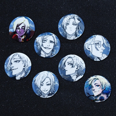 Michael Kaiser Blue Lock Exhibition  Can Badge Collection Complete Set of 8