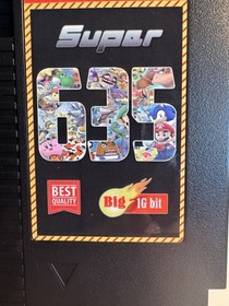 NES -635 In 1 -Nintendo Entertainment System NES-Game Cart Only