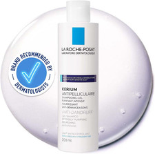 La Roche- Posay Kerium Anti-Dandruff Gel Shampoo for Oily Scalp 200Ml