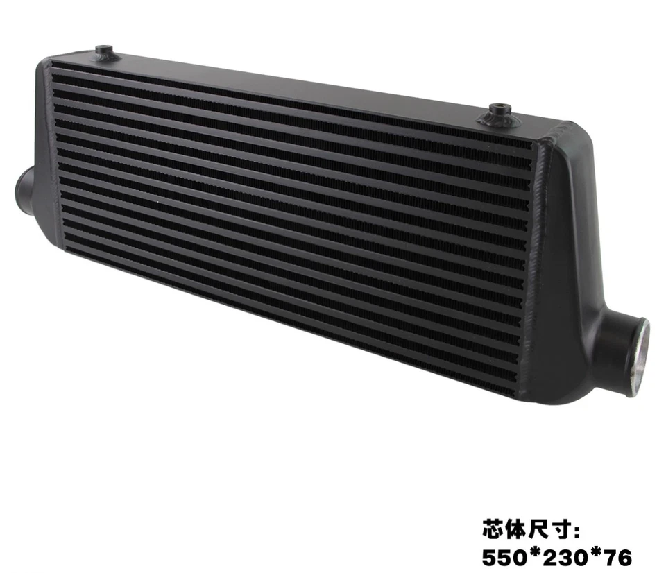 550×230×76mm, 65mm diameter universal turbocharger plate-fin intercooler - Image 2 of 4