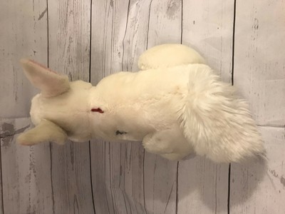 white shepherd stuffed animal