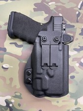 Black Kydex IWB Holster for Glock 19 GEN5 Streamlight TLR-7 w/adj Retention