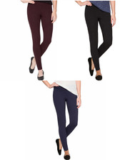 alia womens denim tech stretch pull on pants