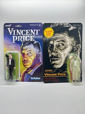 SUPER 7 VINCENT PRICE TWO FIGURE SET