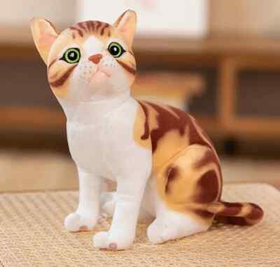 Calico Cat 10 Inch Stuffed Animal Plush Toys Toddler Doll Kids Gifts