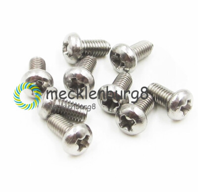 50PCS M3 Screw 3x6mm 6mm Match M3 Copper Cylinder NEW