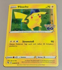 Pikachu # 028/078 Raro Holo Pokemon Go 2022 Pokemon Italiano Mint