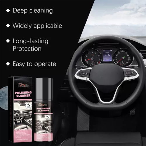 2PCS Car Interior Cleaner 100ml Car Interior Cleaner, Vehicle Interior Polish - Picture 3 of 14