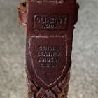 Old Navy Kids Genuine Leather Braided Brown Belt Vtg Boys Girls Sz S Small Brass — photo 10