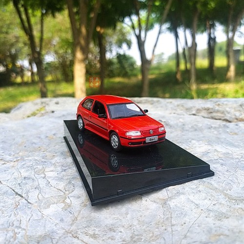 1:43 China SVW Volkswagen GOL diecast model red color - Picture 6 of 8
