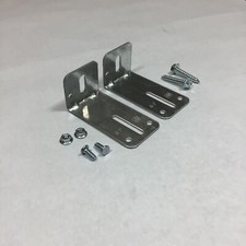 2 Jamb Bracket J-9 Garage Door w/ Lag  Track Bolt Overhead Replace Hardware 9