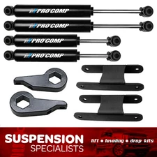 3" Full Lift Kit w Pro Comp Shocks For 1982-2004 Chevy S10 GMC S15 4X4