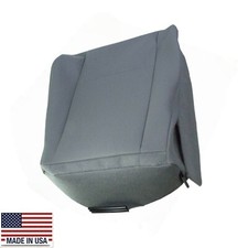 For 2017 2018 2019 Ford E250 E350 Van Driver Side Bottom Gray Fabric Seat Cover