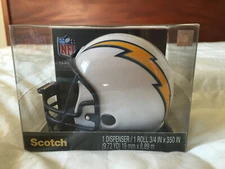 3M Scotch Tape Dispenser - Los Angeles Chargers Football Helmet
