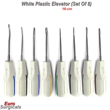 Set of 8 Dental Tooth Luxation Root Extraction Dentist Elevators Surgical  Tools