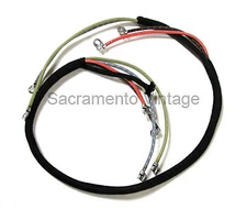 MODEL T FORD COMMUTATOR WIRE HARNESS 1926-27 WITH COIL BOX MOUNTED ON ENGINE