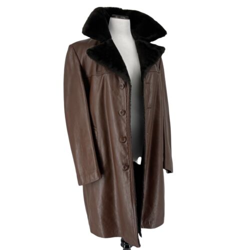 Vintage London Fog Leather Uni 38, Cleaning Fur Coats London Fog