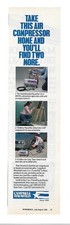 1988 Campbell Hausfeld Air Compressors Vintage Print Advertisement