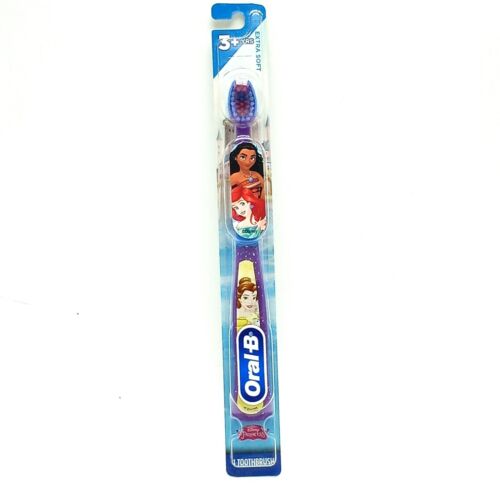 Oral B Kids Disney Princess Soft Manual Toothbrush Ariel Belle Moana Cinderella - Picture 28 of 72