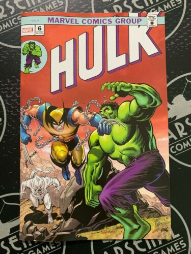 Hulk #6 2022 Marvel 1. App Titan Hulk #181 Hommage X-Men Zeichentrickserie Houston - Bild 1 von 2