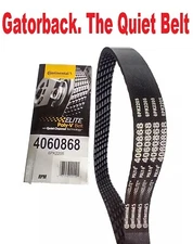 NEW Serpentine Poly-V Belt The Quiet Belt Gatorback CONTINENTAL ELITE 4060868