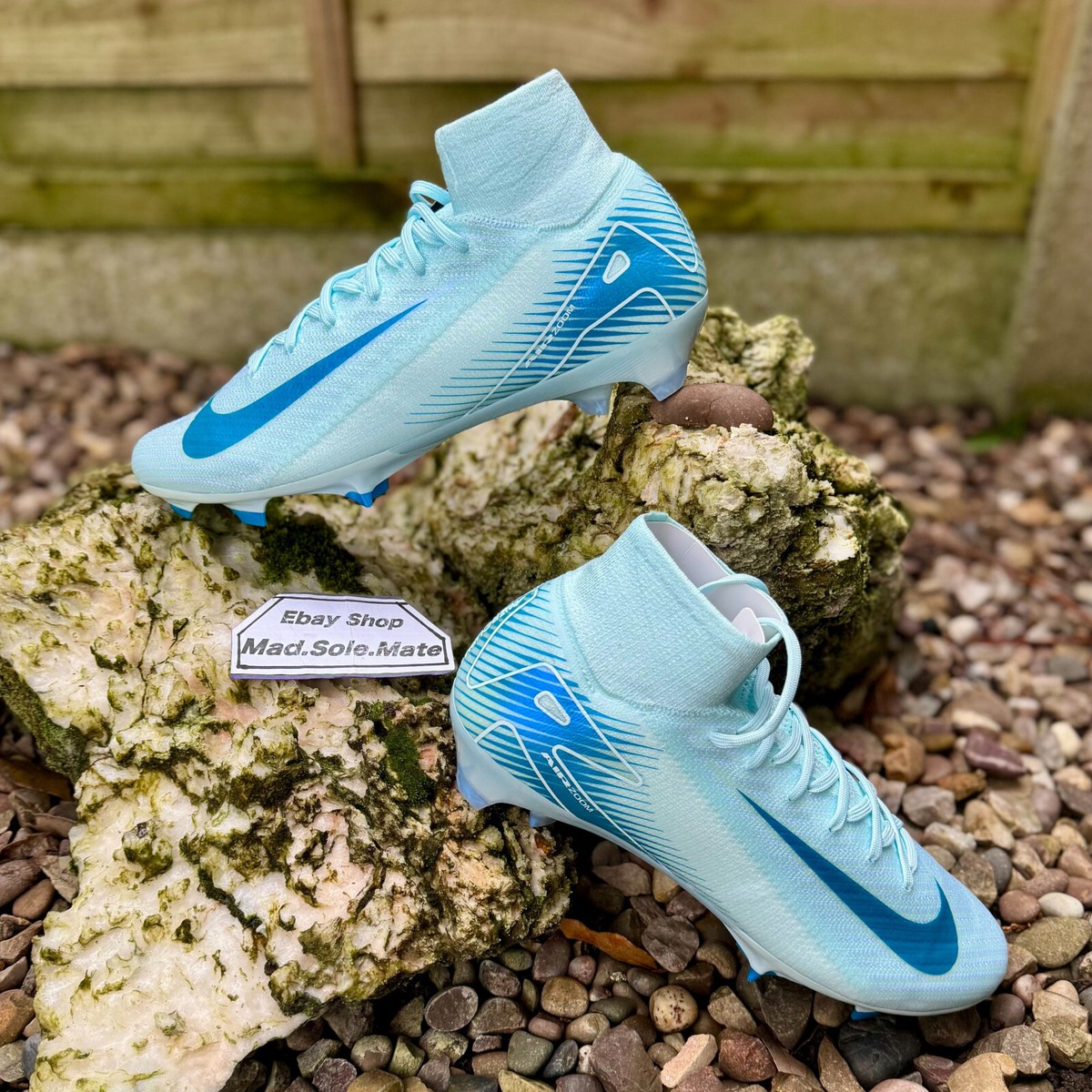 Nike ZM Superfly 10 Elite FG Football Boots Glacier Blue FQ1454