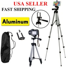 Professional Camera Phone Holder Tripod Stand for Smartphone iPhone Samsung+ Bag