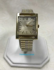 c173 Vintage Wittnauer Gold Tone 14K Gold filled 17 J Mechanical Watch