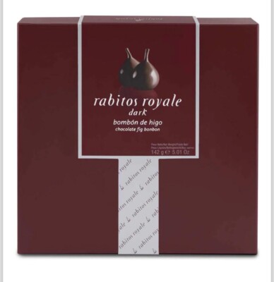 Rabitos Royale Dark Chocolate Covered Figs 24 Pcs 425 Gr