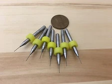 7 Pieces .3mm Micro Drill Bits 3D Printer Nozzle Cleaning PCB kit Extruder