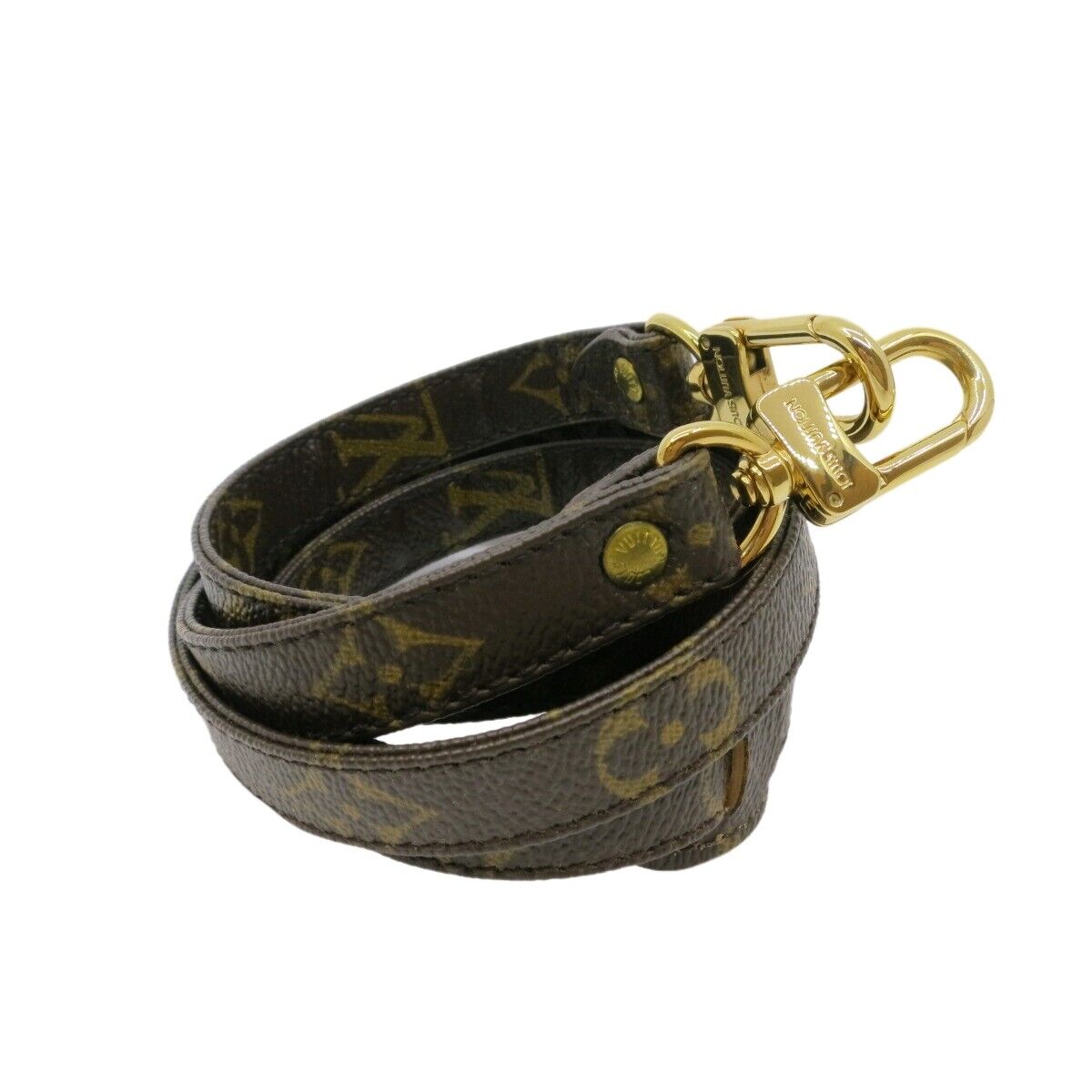 Authentic LOUIS VUITTON Shoulder Strap J75010 Monogram Authentic LOUIS VUITTON Shoulder Strap J75010 Monogram