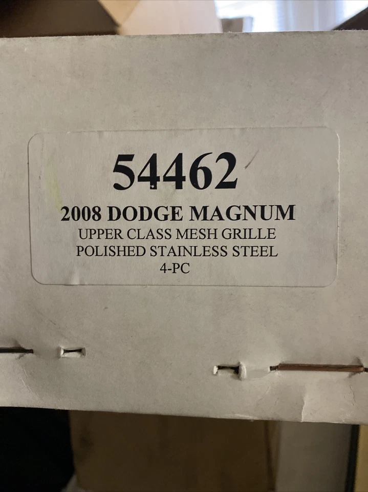 Rejilla de malla de clase superior T-Rex 54462 para Dodge Magnum 2008 4 piezas Foto 2 de 2