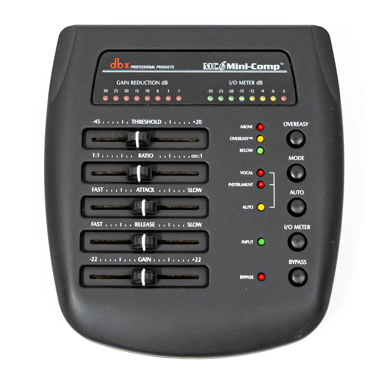 dbx MC6 Mini-Comp Desktop Compressor Unit with Box and Power Supply
