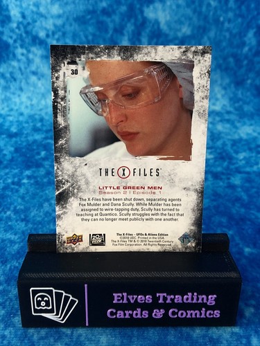 The X-Files: UFOs and Aliens SINGLE Non-Sport Trading card by Upper Deck 2019 - Picture 62 of 202