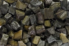 1 Pound of Natural Black Stripe Jasper Rough Stones - Tumble Rocks, Reiki, Wicca