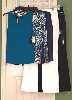 New Carmen & Kasper M 10 Sweaters Melissa Paige Jacket -Chadwicks Gloria V Jeans