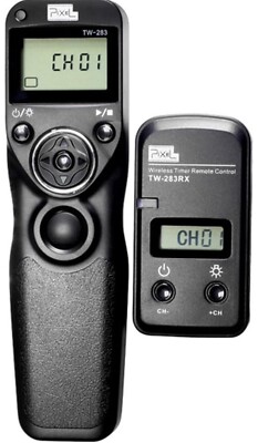 Pixel TW-283/90 for FJ LCD Wireless Timer Remote Control and Shutter Release